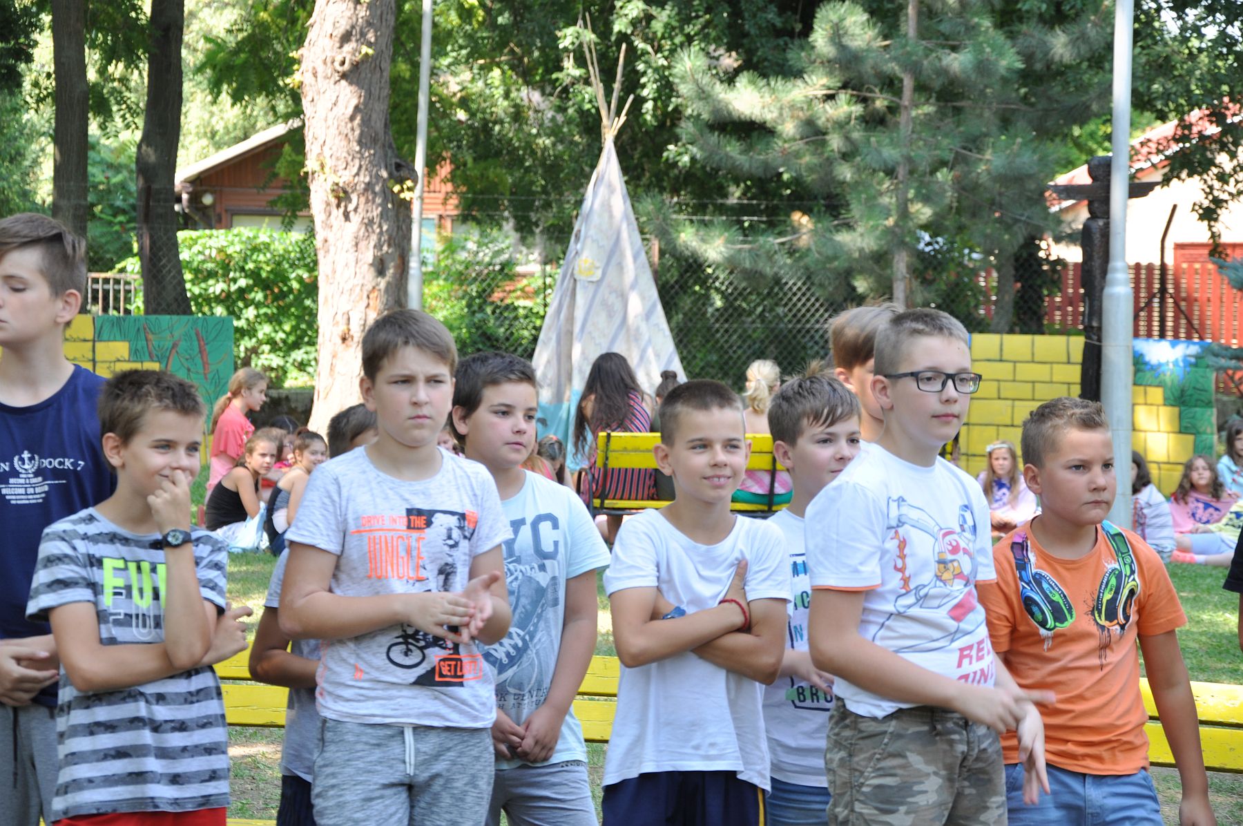 Indiánok a Székesfehérvári Gyermek és Ifjúsági Táborban